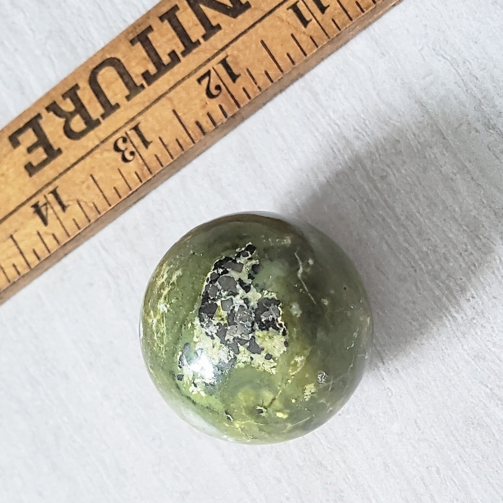 Serpentine Sphere Crystal